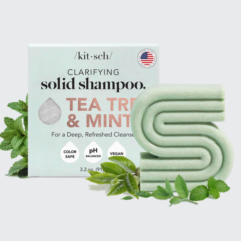 5458 Bottle free clarifying shampoo bar teaTree mint hero 2 1280x1280px 72dpi 2