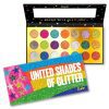 RUDE United Shades of Glitter - 21 Pressed Glitter Palette