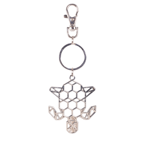 9913MTR KC Metal Turtle Keychain Grn IN 32188