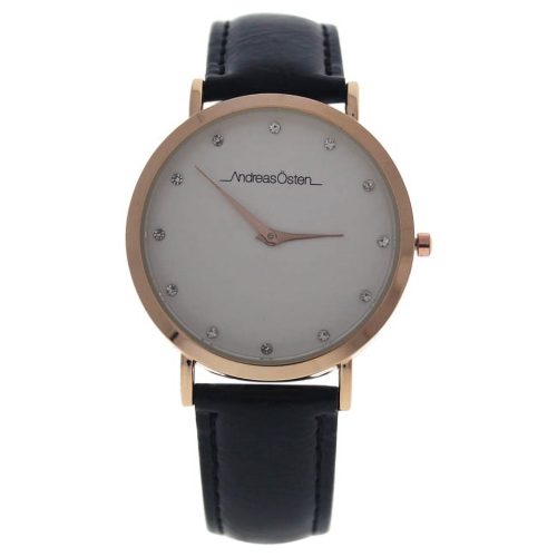 AO 13 Klassisk Rose Gold Black Leather Strap Watch by Andreas Osten for Women 1 Pc Watch b3f25190 b13f 424d a85e 5ef0870236a9.865d7c968217d1491e6e76adb38dc67f