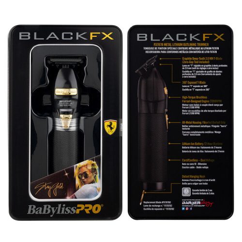 BaBylissPRO BlackFX Skeleton Lithium Hair Trimmer 2