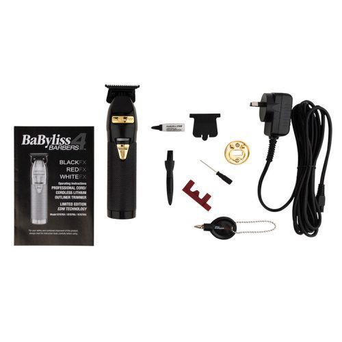 BaBylissPRO BlackFX Skeleton Lithium Hair Trimmer 4