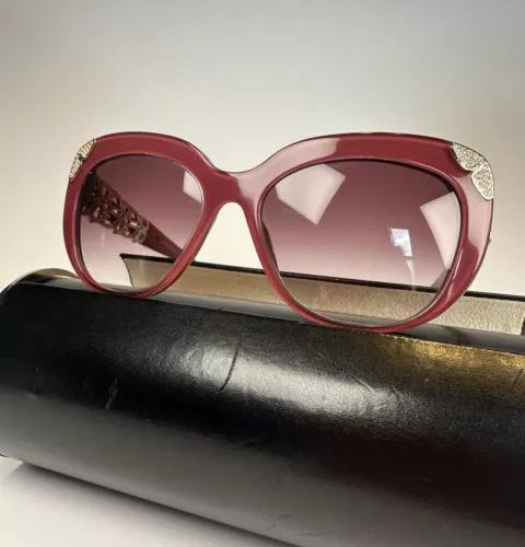 Bvlgari Sunglasses Women BV8162B 5380 8H Raspberry Violet Pink By