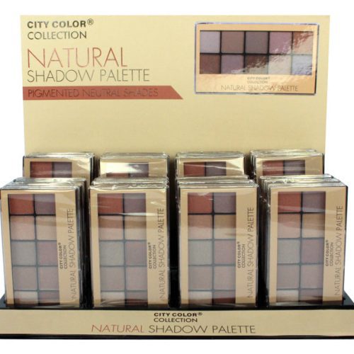 CITY COLOR Spice Me Up 10 Shades Palette Display Case Set 24 Pieces