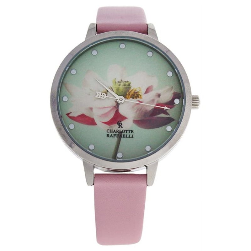 CRF007 La Florale Silver Rose Leather Strap Watch by Charlotte Raffaelli for Women 1 Pc Watch 506f5aef f3bb 48a9 80c6 2a3968606bac.5aaa01ed4b4ff0a1e50dedc40166d2d0