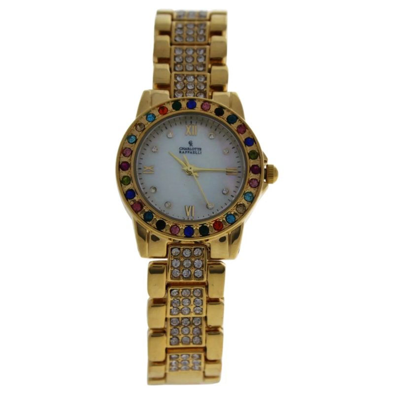 CRM001 Gold Multicolor Stainless Steel Bracelet Watch by Charlotte Raffaelli for Women 1 Pc Watch 977f7124 d4c9 4012 800c 3f0e96d89560.ea5d36191154e58ff1212909c1314c1d