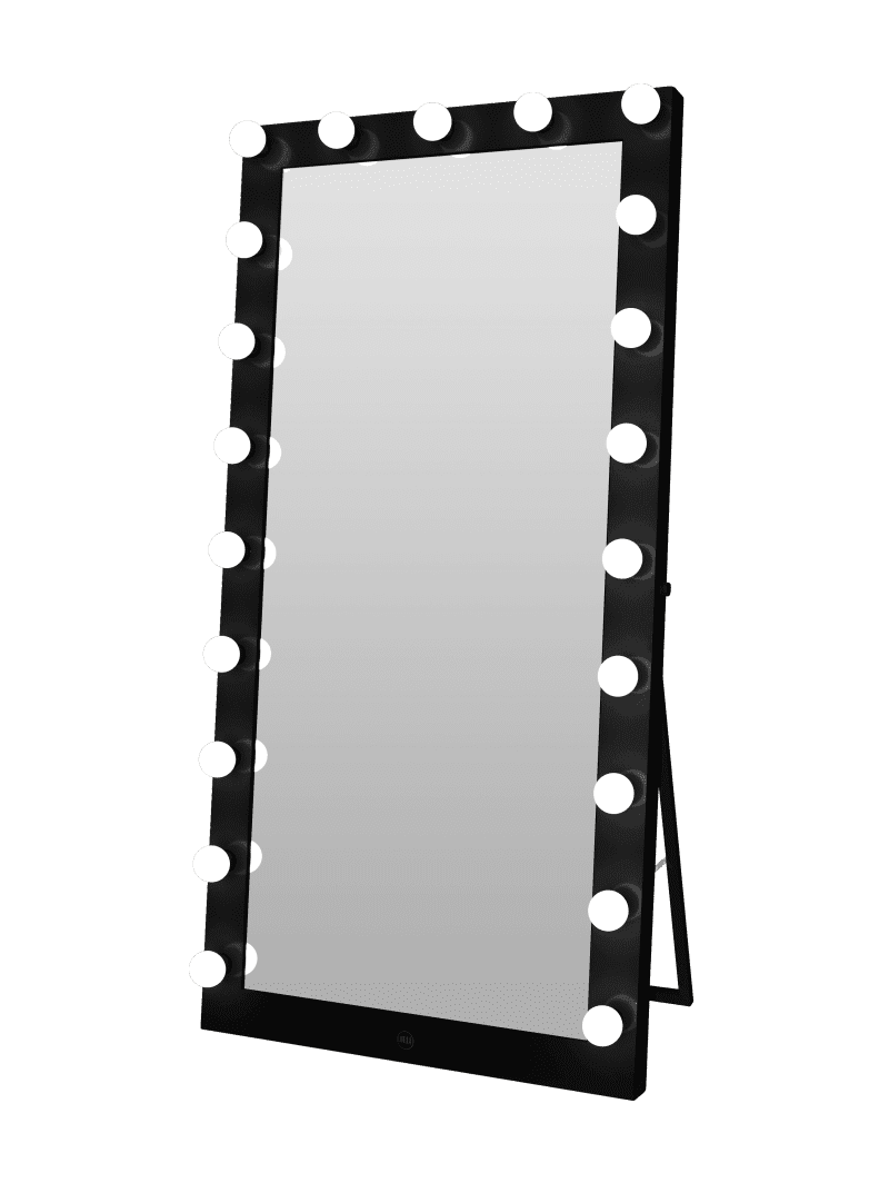 21 Bulb Standing Vanity Mirror w/Bluetooth - BarberSets