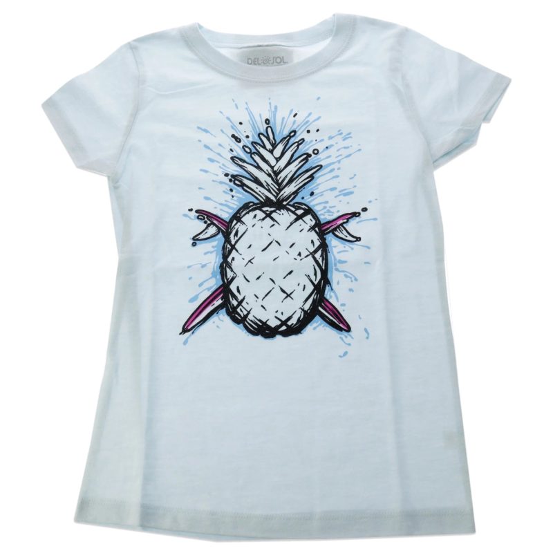 DelSol Kids Premium Crew Tee Pineapples Ice Blue 1 Pc T Shirt YM 4b9213e4 39fd 41e2 bcbc 364f9c99bfca.9d9cfafba34e636be3fc6dd7a5f4ee46