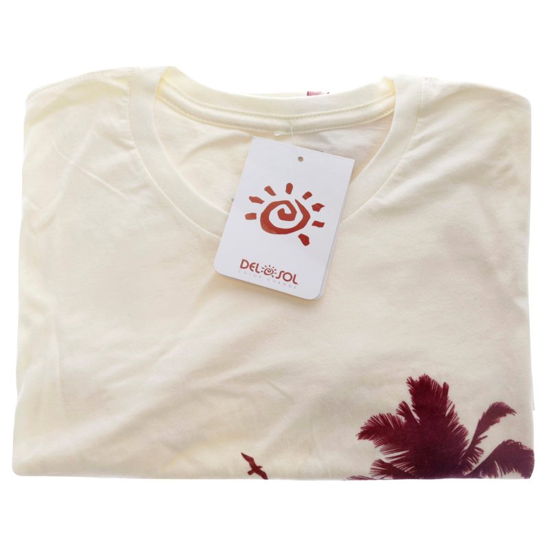 Delsol Womens Boyfriend Tee Palms And Floral Sunset 1 Pc T Shirt S deb73ac7 10e0 430e 90d4 ed4eb772e76b.6e52afb1adc66d391c821fb7c522b43b