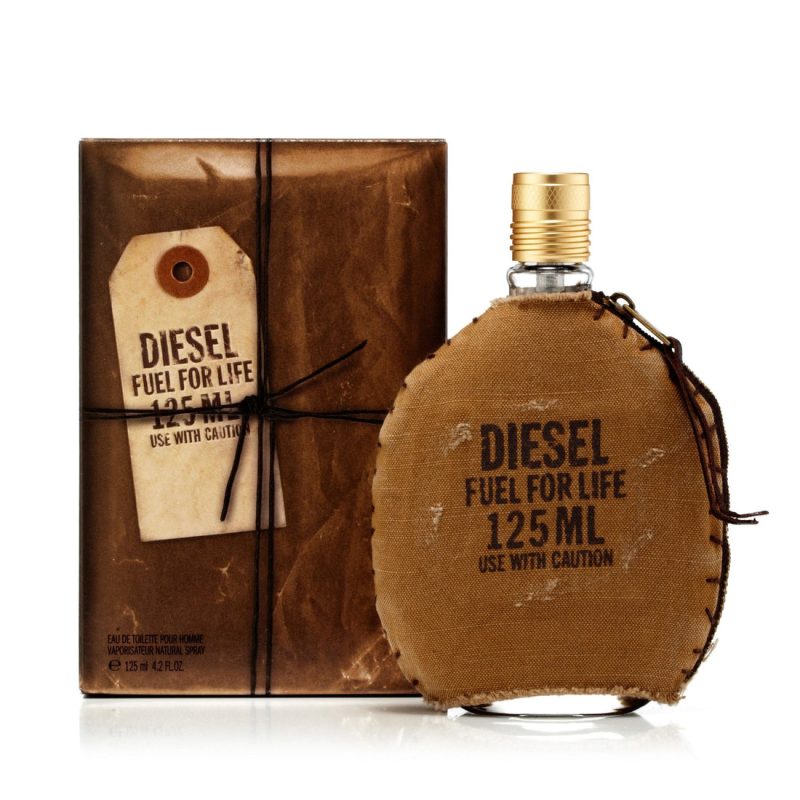 Diesel Fuel For Life Mens Eau de Toilette Spray 4.2 Best Price Fragrance Parfume FragranceOutlet.com Details