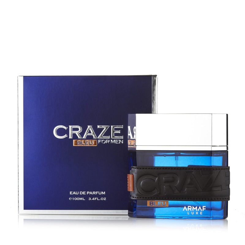 Exclusive Selection Craze BLEU Men Eau de Parfum Spray 3.4 Best Price Fragrance Parfume FragranceOutlet.com DETAILS