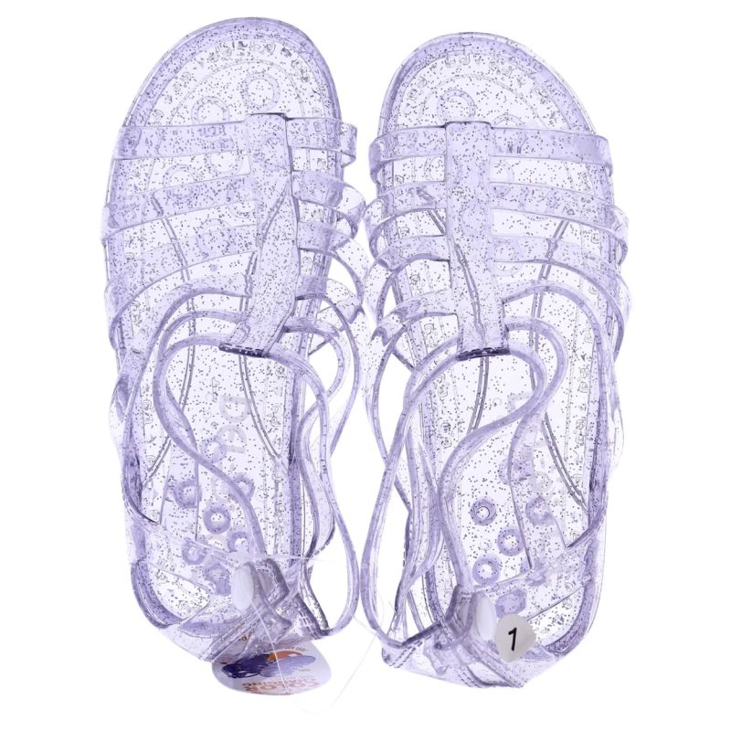 Gladiator Girl Jellies Sandal 1 Purple by DelSol for Kids 1 Pair Sandals 11128306 5bb3 4342 862b 2b34a01f9920.bd5210714f5a5d8ebab8f675b11e2287