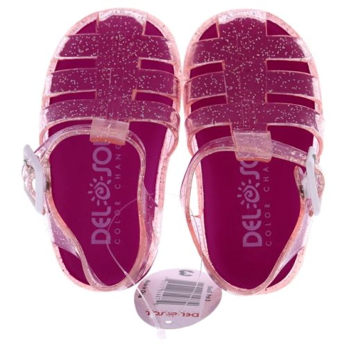 Gladiator Girl Jellies Sandal 3 Pink by DelSol for Kids 1 Pair Sandals 6049d1dc f7f3 4dd5 98f1 98787b6b5554.05223f927c8ca0c9de50757564c4950d