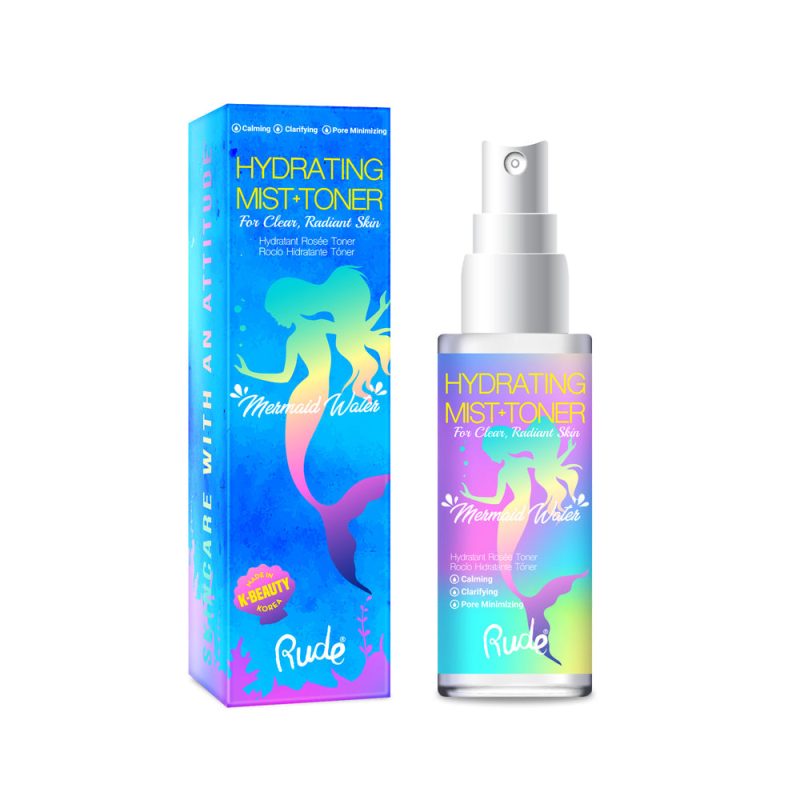 RUDE Mermaid Water Hydrating Mist Toner