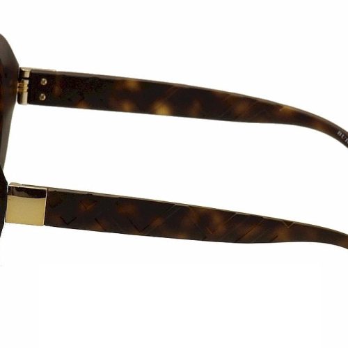 burberry womens b4218 b 4218 fashion sunglasses matte dark havana gold brown gradient 3578 13 2