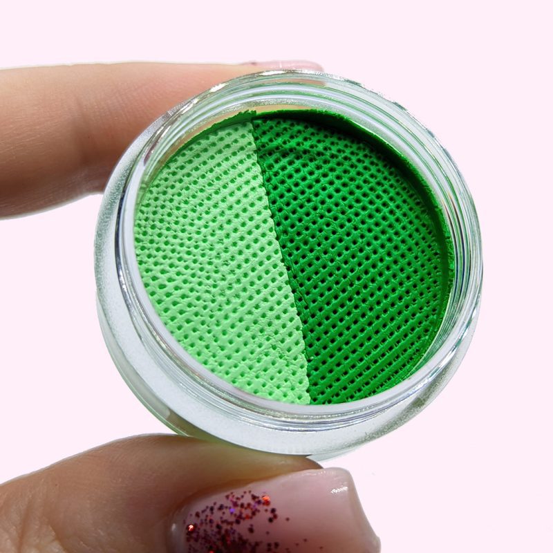 cake eyeliner green pink