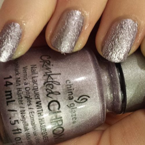 china glaze crinkled chrome crush crush baby