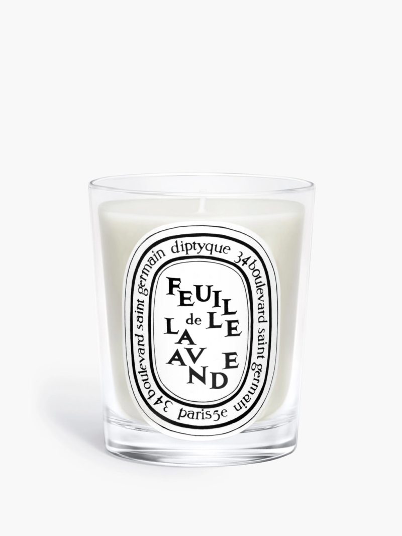 diptyque feuille de lavande lavender leaf candle 190g fl1 1