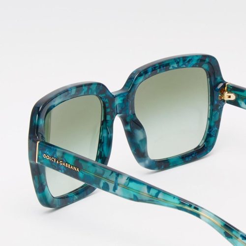 dolce gabbana green square sunglasses product 2 840662927 normal