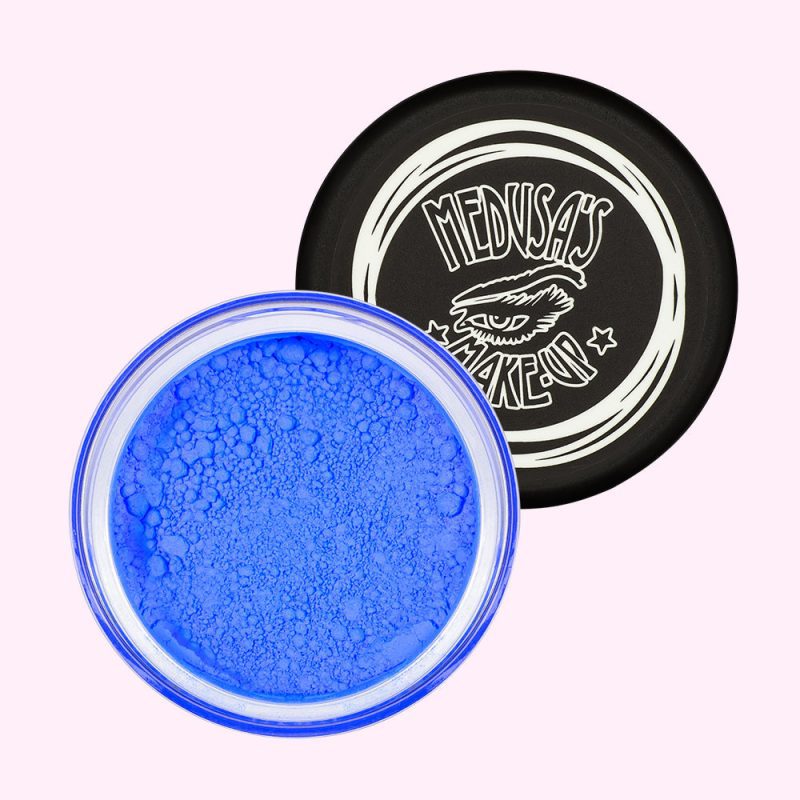 neon blue pigment pink